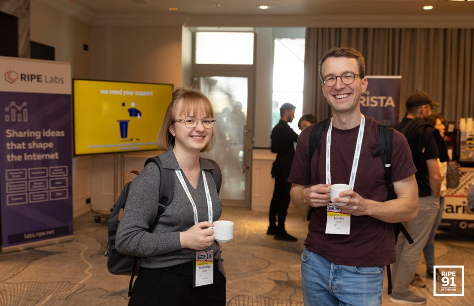 Photo taken from the RIPE 91 meeting