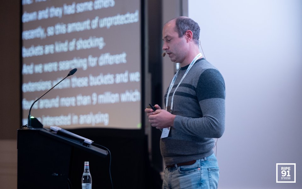 Photo taken from the RIPE 91 meeting