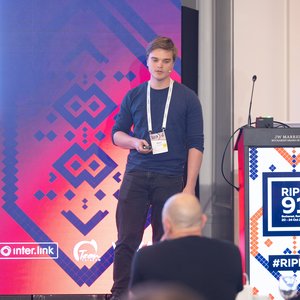 Photo taken from the RIPE 91 meeting