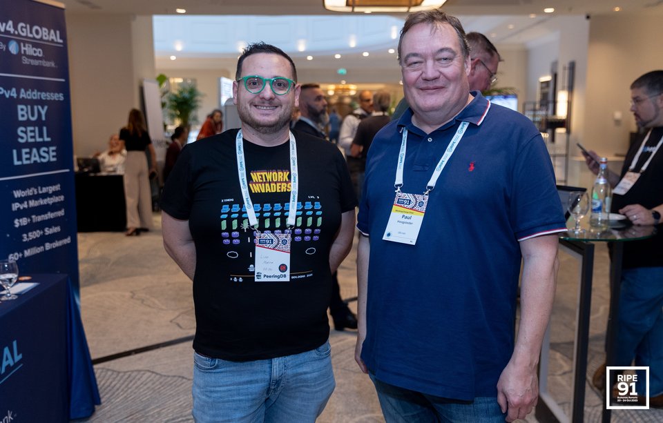 Photo taken from the RIPE 91 meeting