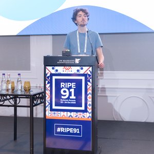 Photo taken from the RIPE 91 meeting