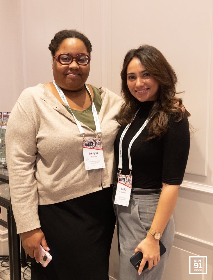 Photo taken from the RIPE 91 meeting