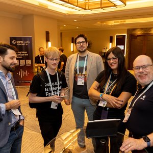 Photo taken from the RIPE 91 meeting