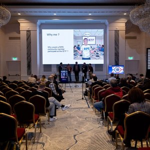 Photo taken from the RIPE 91 meeting