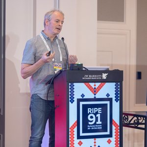 Photo taken from the RIPE 91 meeting