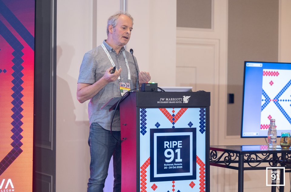 Photo taken from the RIPE 91 meeting