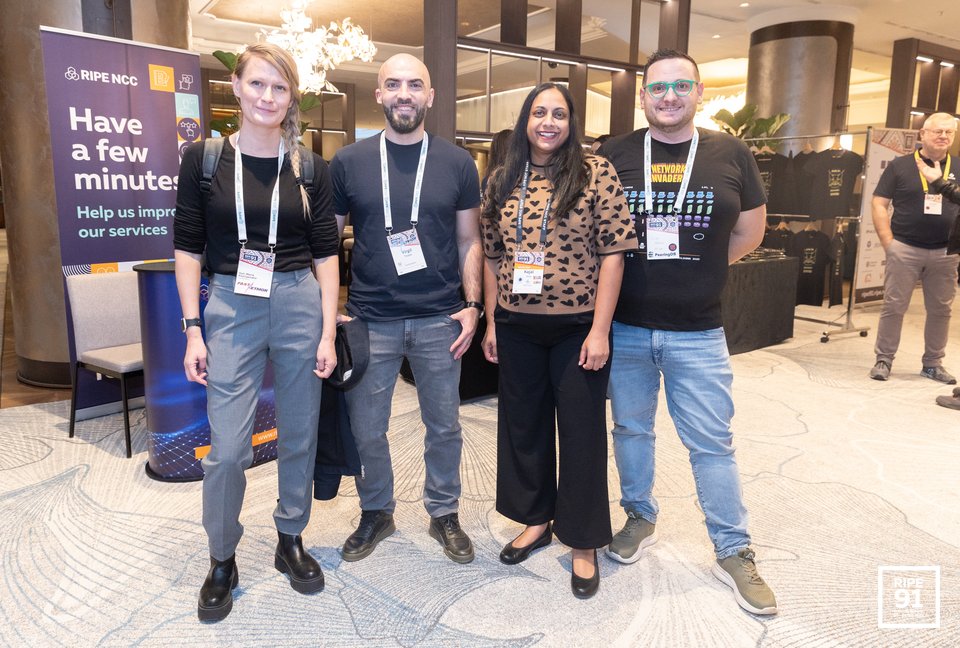 Photo taken from the RIPE 91 meeting