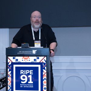 Photo taken from the RIPE 91 meeting