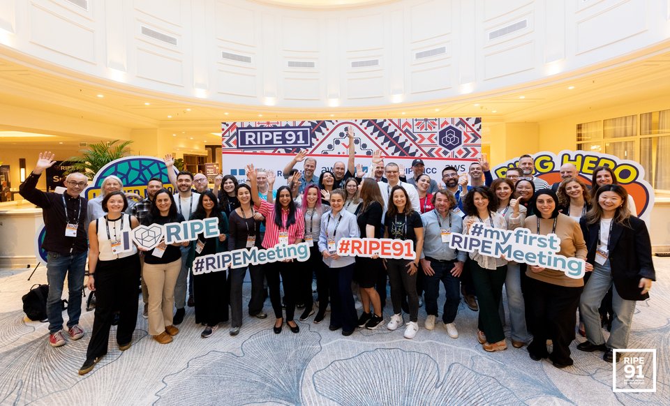 Photo taken from the RIPE 91 meeting