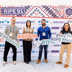 Photo taken from the RIPE 91 meeting