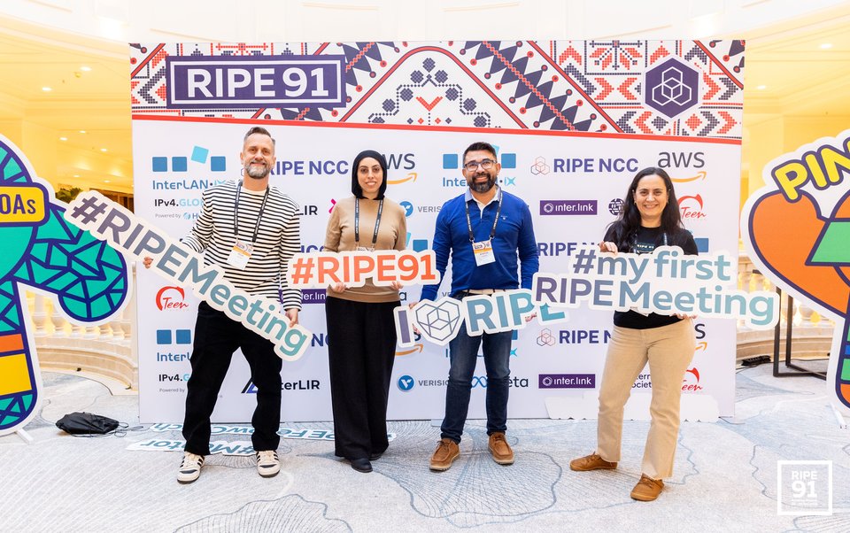 Photo taken from the RIPE 91 meeting
