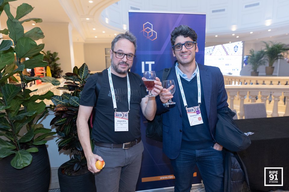 Photo taken from the RIPE 91 meeting