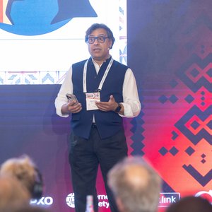 Photo taken from the RIPE 91 meeting