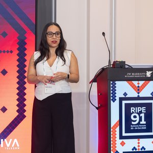 Photo taken from the RIPE 91 meeting