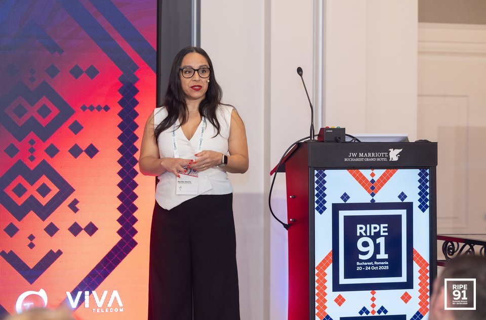 Photo taken from the RIPE 91 meeting