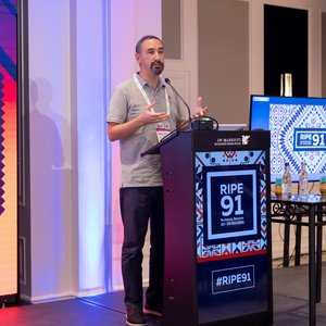 Photo taken from the RIPE 91 meeting