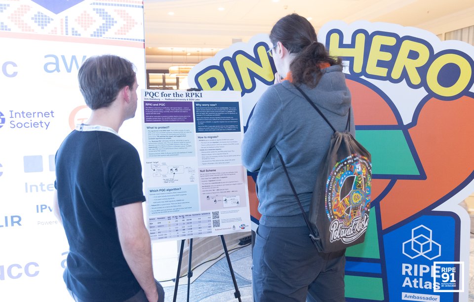 Photo taken from the RIPE 91 meeting