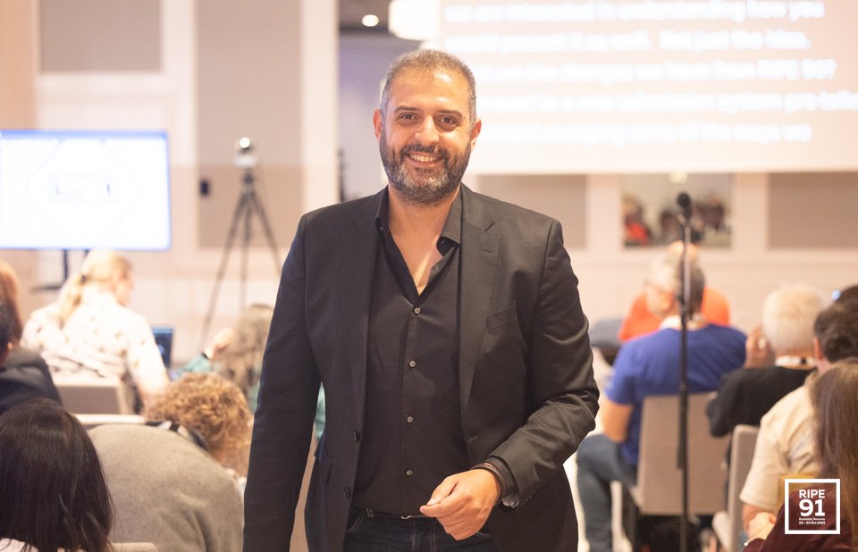 Photo taken from the RIPE 91 meeting