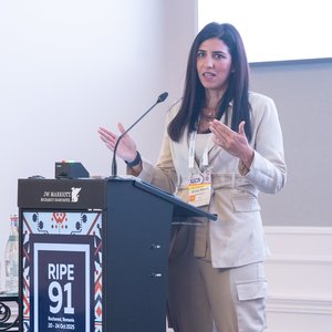 Photo taken from the RIPE 91 meeting