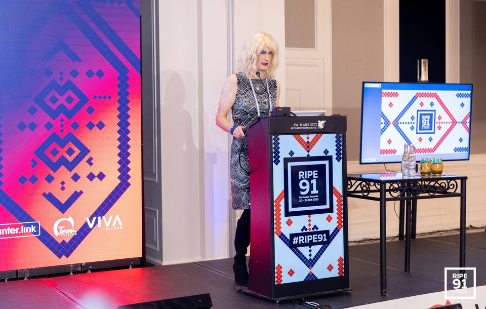 Photo taken from the RIPE 91 meeting