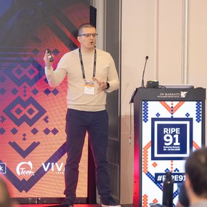 Photo taken from the RIPE 91 meeting