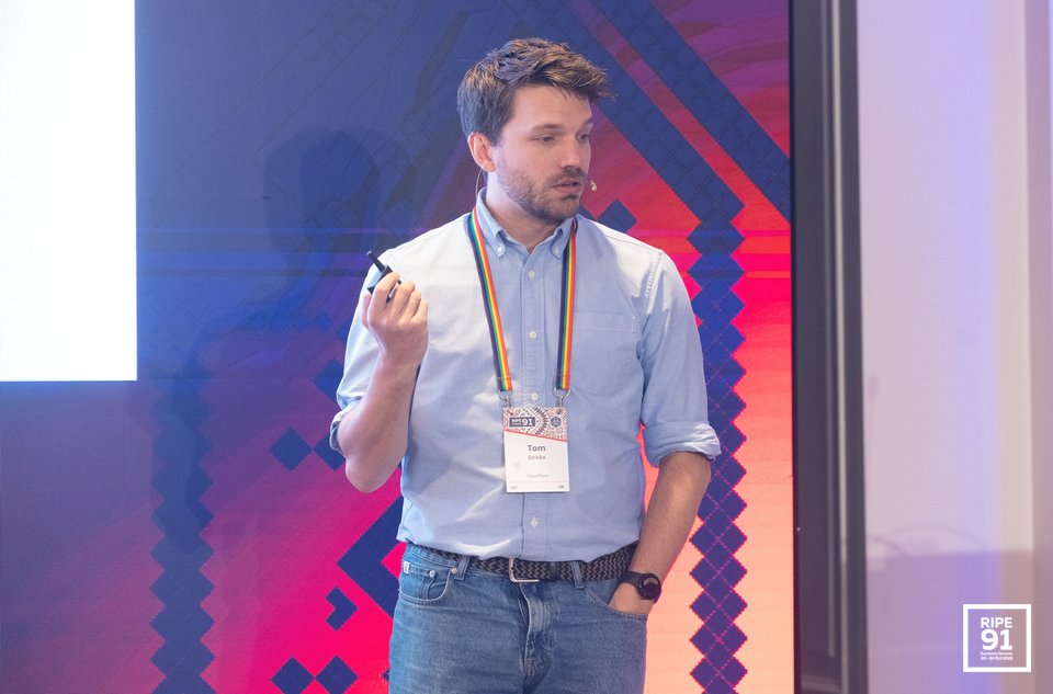 Photo taken from the RIPE 91 meeting