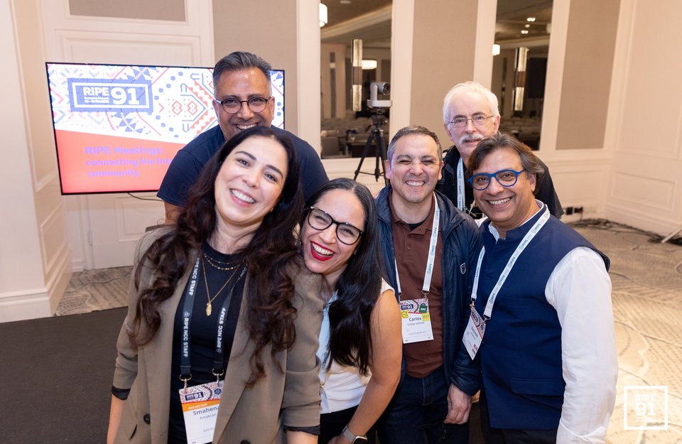 Photo taken from the RIPE 91 meeting