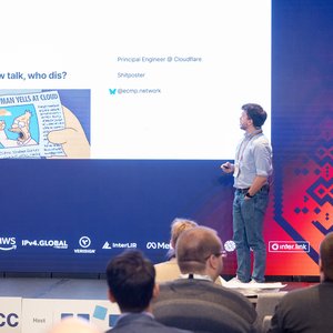 Photo taken from the RIPE 91 meeting