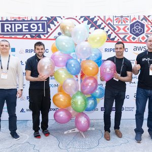 Photo taken from the RIPE 91 meeting