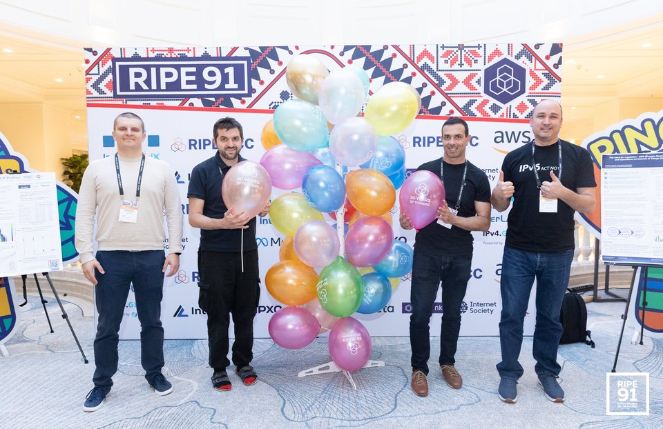 Photo taken from the RIPE 91 meeting