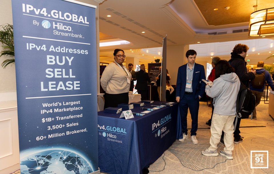 Photo taken from the RIPE 91 meeting