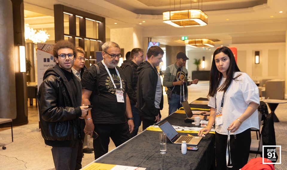 Photo taken from the RIPE 91 meeting