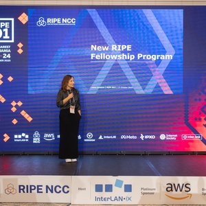 Photo taken from the RIPE 91 meeting