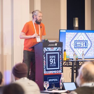 Photo taken from the RIPE 91 meeting