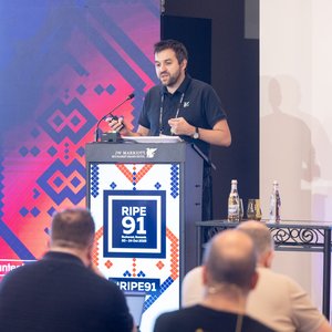 Photo taken from the RIPE 91 meeting