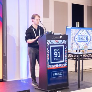 Photo taken from the RIPE 91 meeting