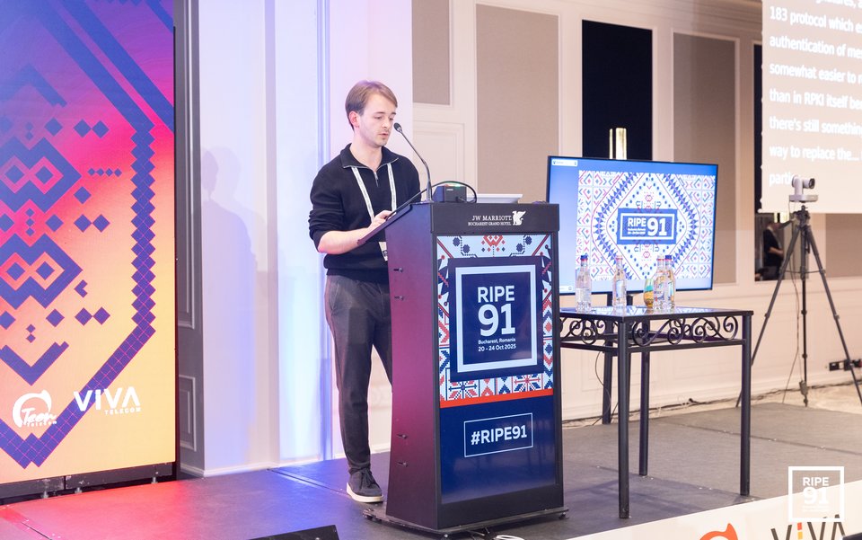 Photo taken from the RIPE 91 meeting