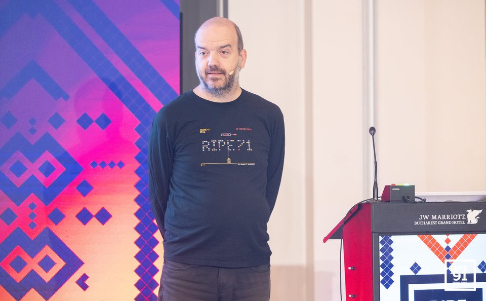 Photo taken from the RIPE 91 meeting