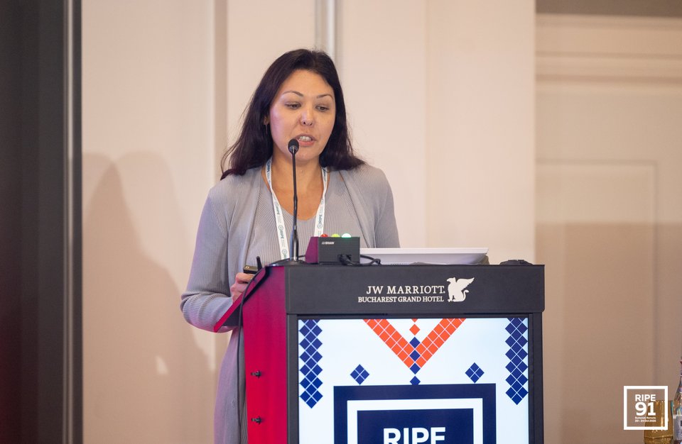 Photo taken from the RIPE 91 meeting