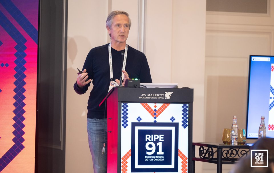 Photo taken from the RIPE 91 meeting