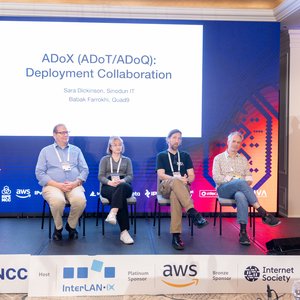 Photo taken from the RIPE 91 meeting