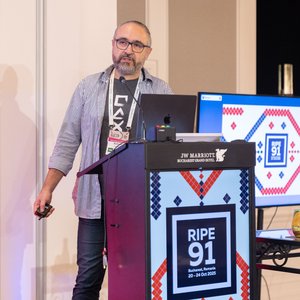 Photo taken from the RIPE 91 meeting