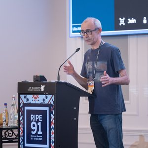 Photo taken from the RIPE 91 meeting