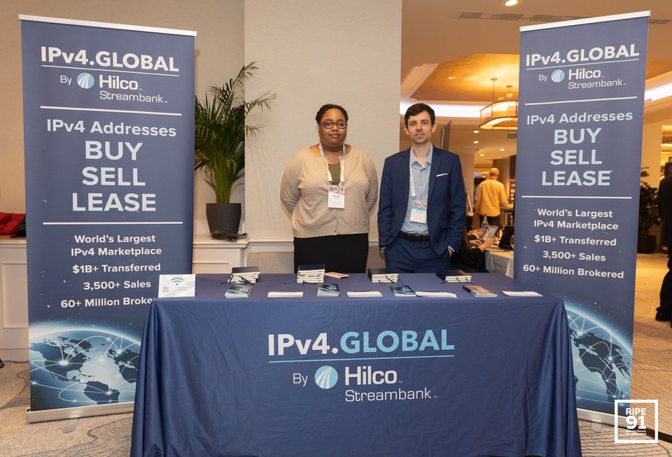 Photo taken from the RIPE 91 meeting