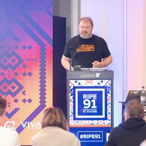 Photo taken from the RIPE 91 meeting