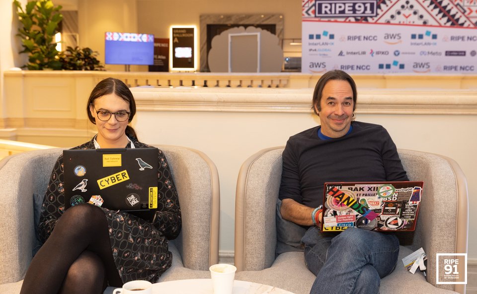 Photo taken from the RIPE 91 meeting