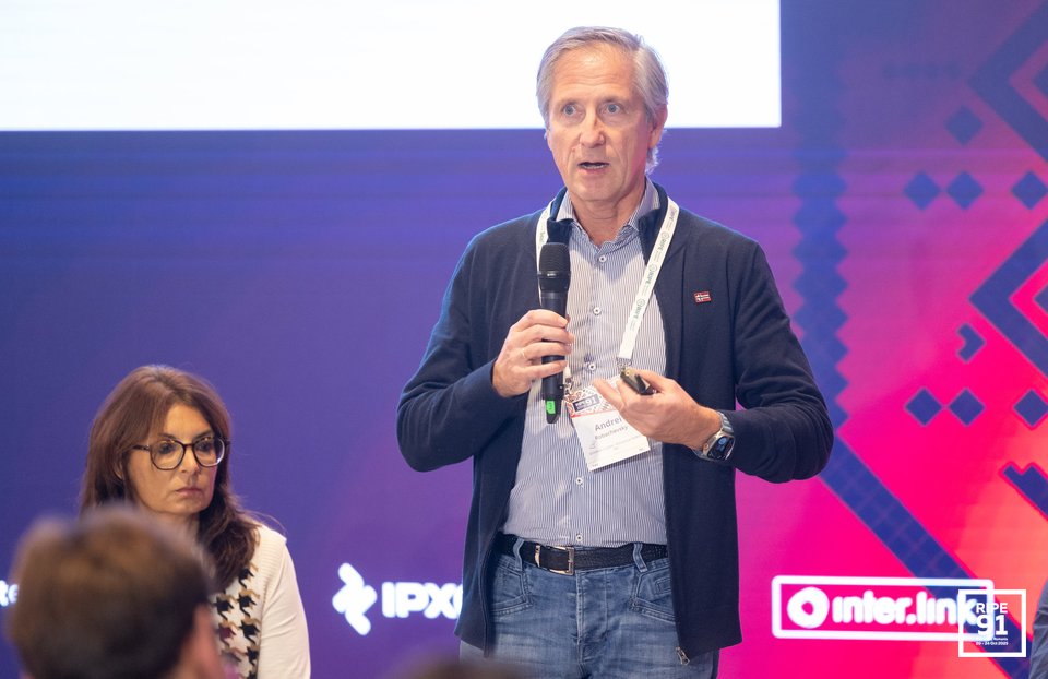 Photo taken from the RIPE 91 meeting