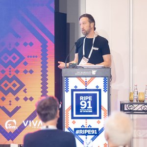 Photo taken from the RIPE 91 meeting