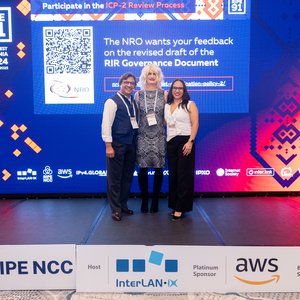 Photo taken from the RIPE 91 meeting