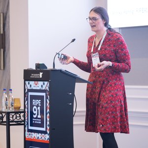 Photo taken from the RIPE 91 meeting